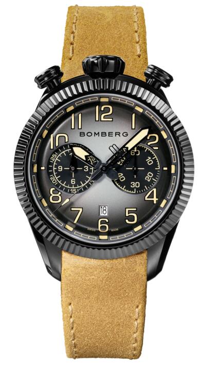 Review Bomberg BB-68 SMOKED BLACK NS44CHPBA.200.9 Fake watch - Click Image to Close